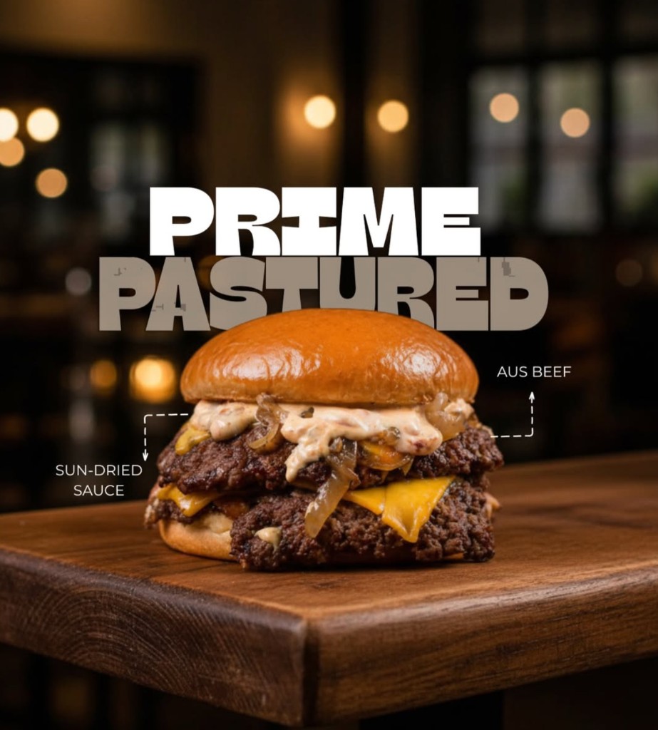 Prime Pasture, Australian beef with sun-dried sauce